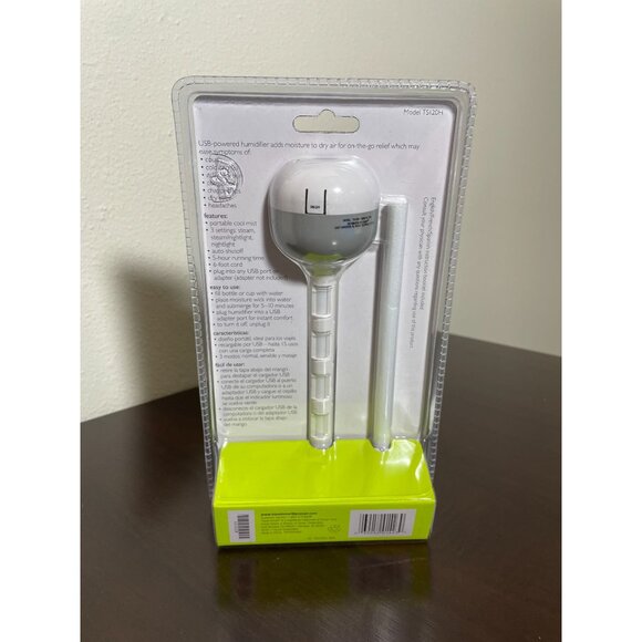 Travel Portable USB-Powered Humidifier For Water Bottles By Travel Smart - Picture 3 of 4